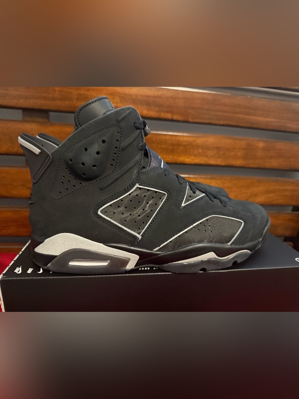 Air Jordan 6 Cap & Gown Black — Men’s Size 11.5 — Brand New — Authentic